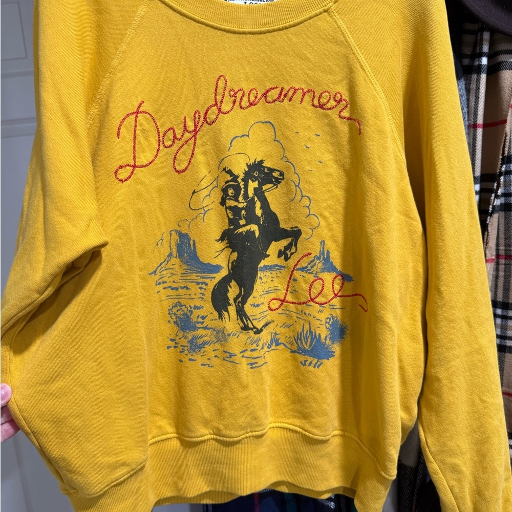 *NOT FOR SALE* Lee x Daydreamer Mustard Graphic Sweater